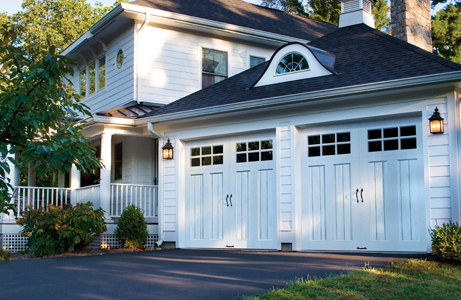 Carriage house garage doors