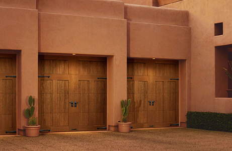southwest style Carriage house doors